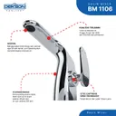 BASIN MIXER | BASIN MIXER DEKKSON BM 1106 MB