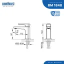 BASIN MIXER | BASIN MIXER DEKKSON BM 1848 GP