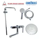SHOWER SET BRASS DEKKSON LINEA SS 2133-3 BR CP