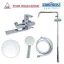 SHOWER SET BRASS DEKKSON STADIA SS 2143-3 BR CP