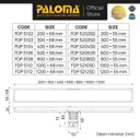 FLOOR DRAIN | FLOOR DRAIN LINEAR 60CM 5106 SSS