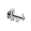 Angle Valve  | EOLICA 1/2"2-WAY TRIANGLE VALVE 1878 CHROME